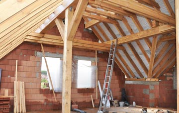 Clopton Corner attic trusses