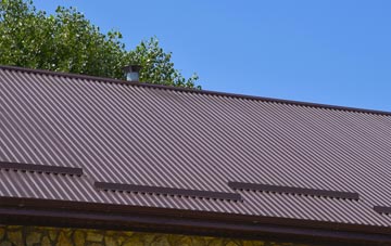 typical Clopton Corner corrugated roof uses